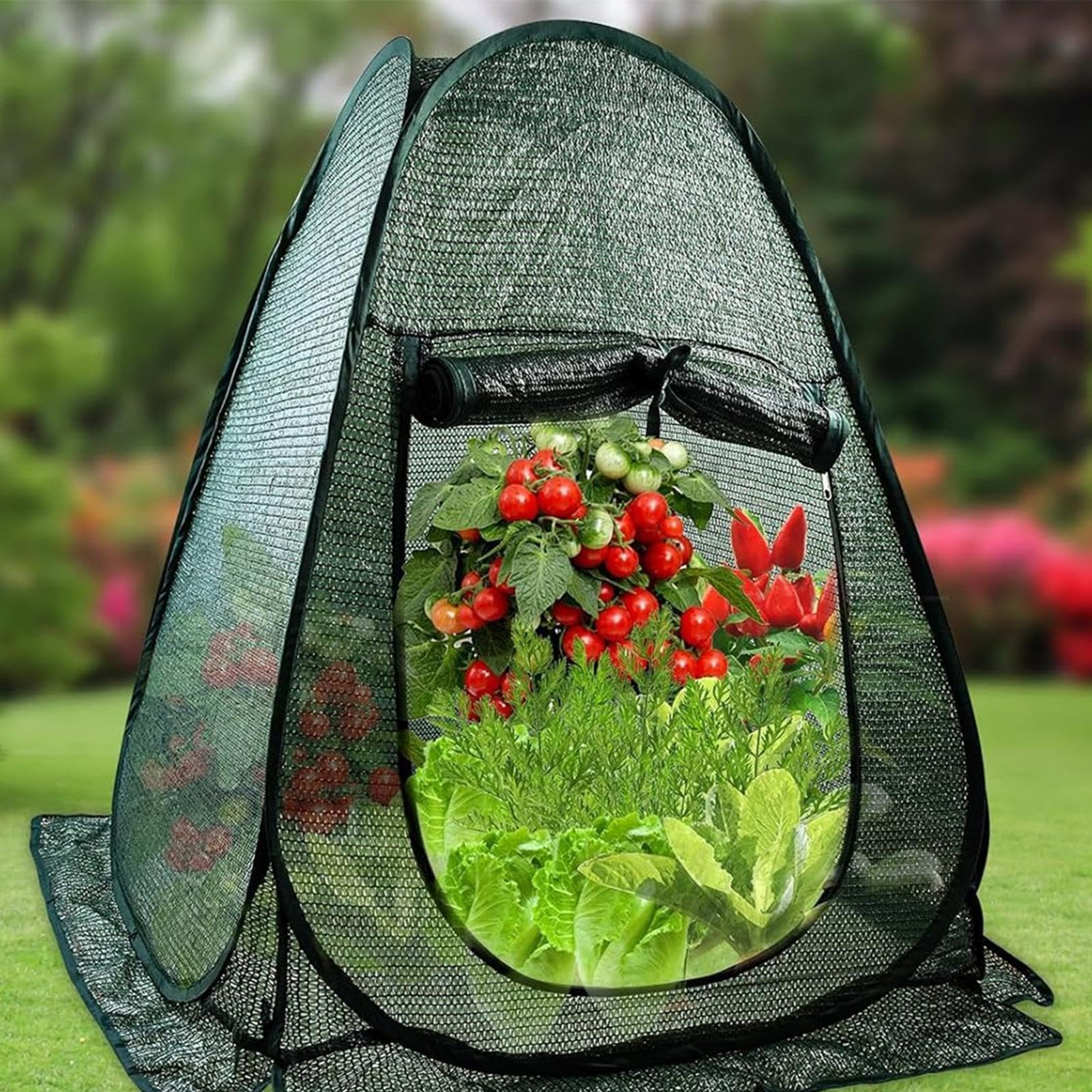 Filet protecteur en 71 x 71 x 81 cm en Respirante Avec Zip Et Pliable