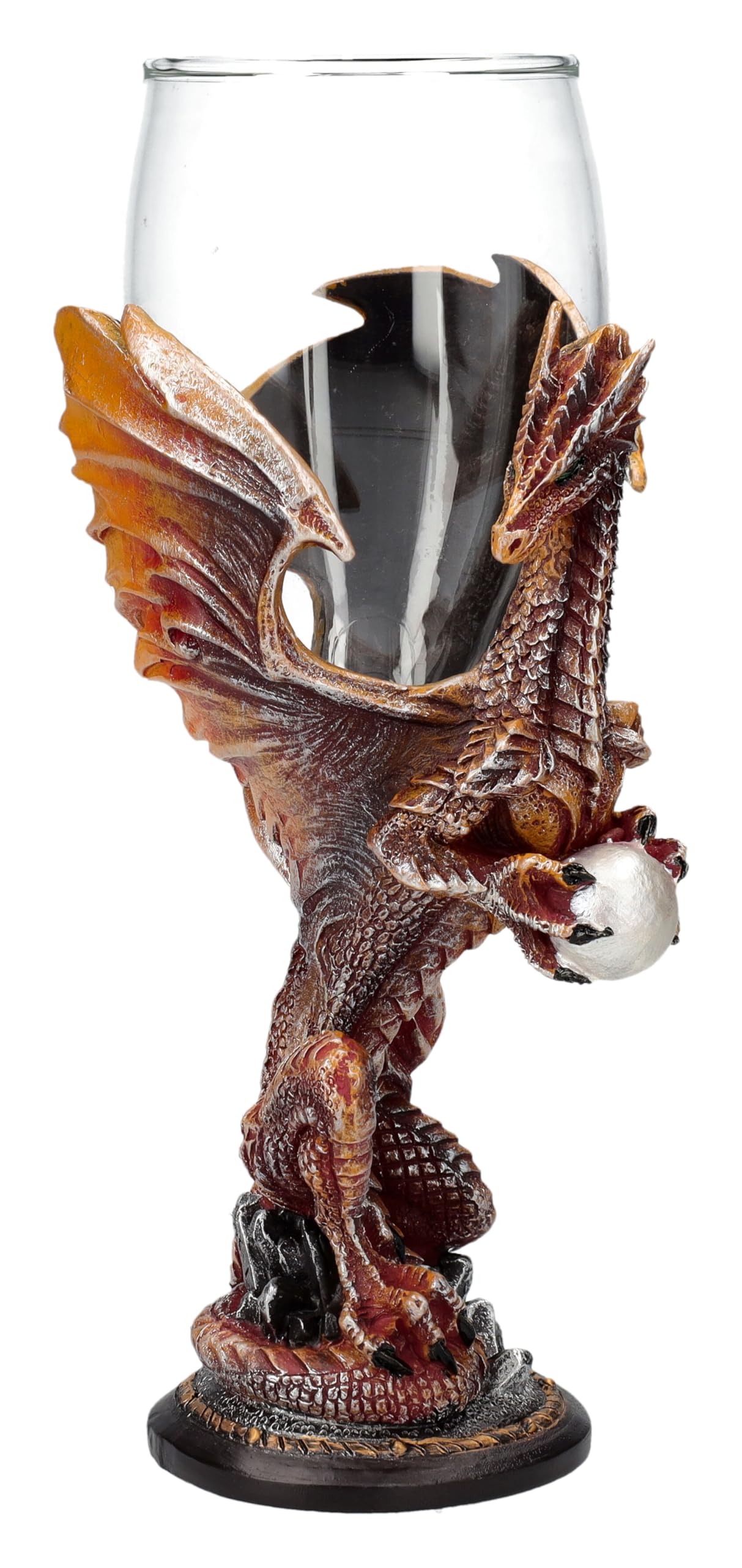 Copa de dragón Rock Blade by Ruth Thompson, 150 ml, copa de vino, copa de dragón, decoración gótica