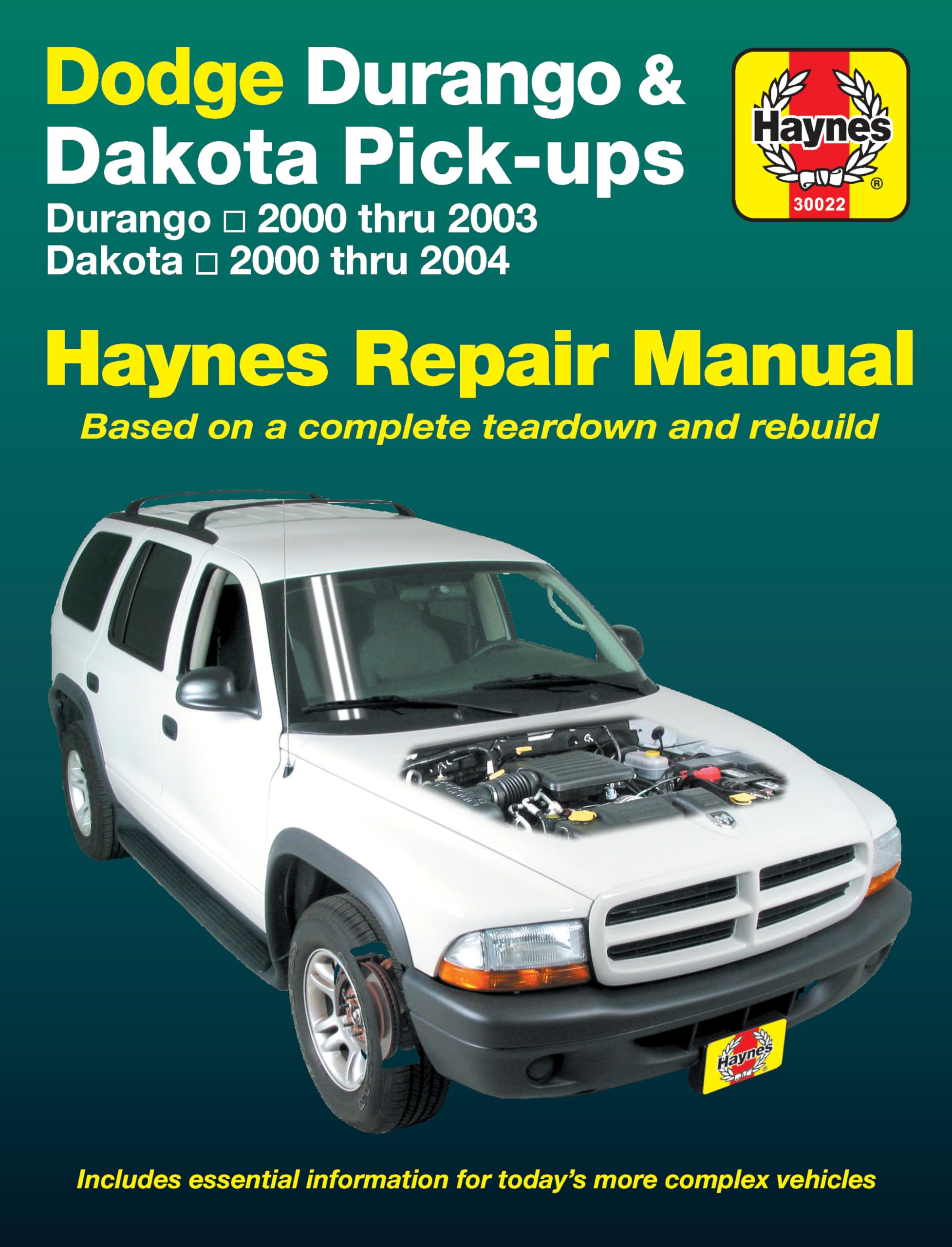Dodge Durango & Dakota 00-04 by Haynes Publishing (Paperback Book)