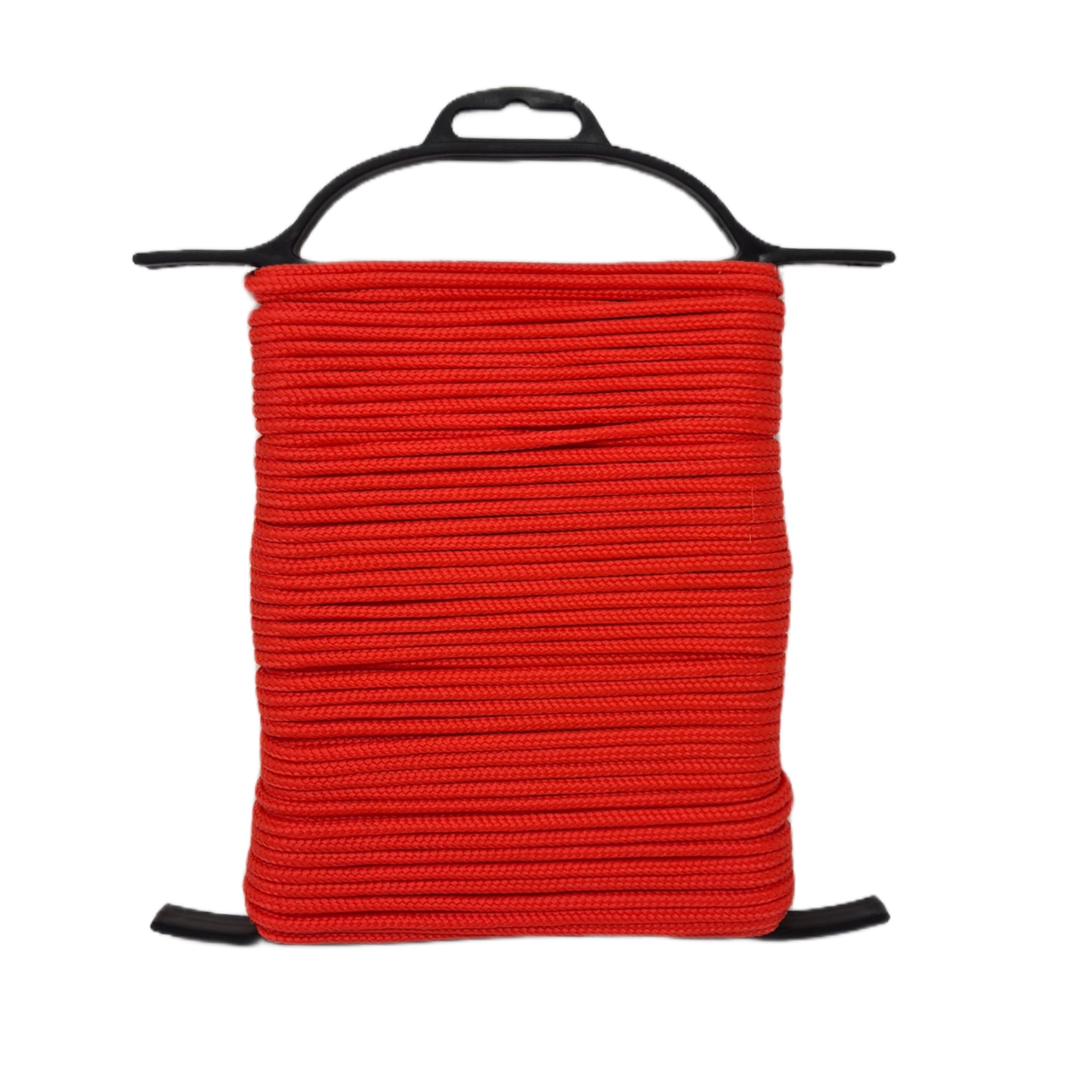 Esw Leisure Multicolor Guyline Rope For Tents Awning Camping Strong Lightweight Paracord Guy Ropes Guy Lines Fishing Outdoor Umbrella Bivvy Caravan Gazebo Tarp Windbreak Cord Line (Red, 25 Metres)