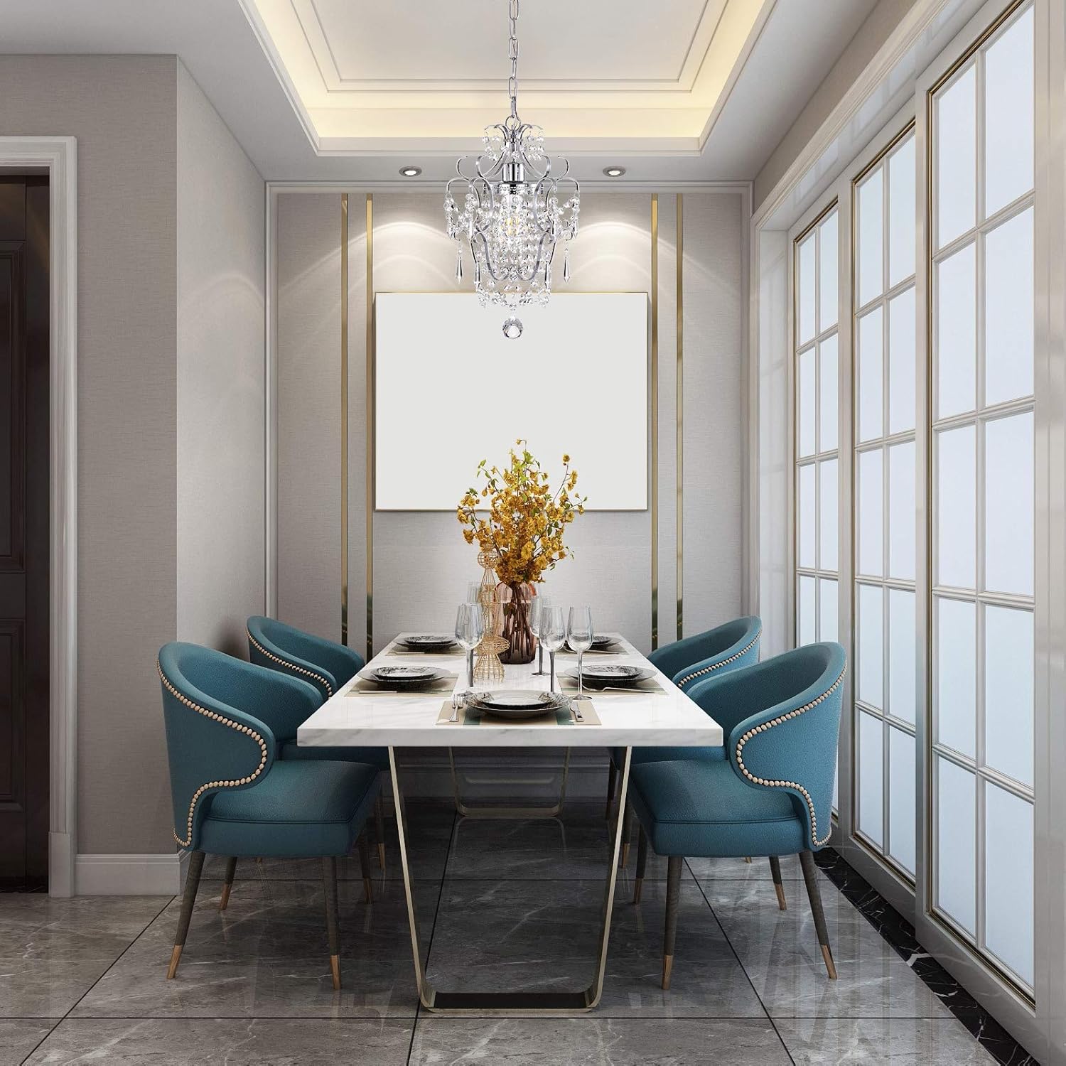 wallpapers Crystal Chandelier Small Dining Room Chandeliers buy elli riz chandelier light fixture