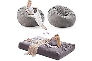 AYEASY Bean Bag Chair - Giant Moon Pod Sleeping Bed