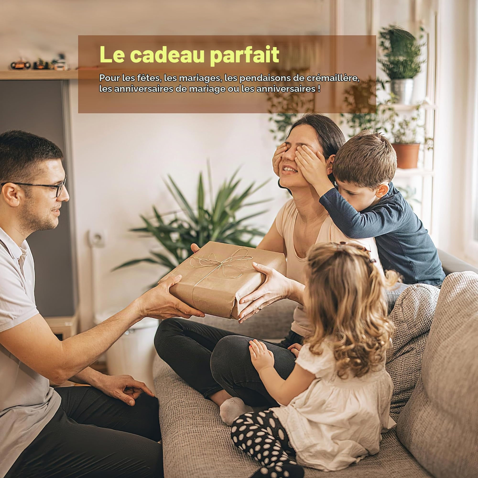 Planche à Découper en Fibres de Bois avec Rainure à Jus, Sans BPA, 30x23 cm | Lavable au Lave‑Vaisselle, Non Toxique, Non Poreuse, Antidérapant, Pour la Viande, les Légumes, les Fruits et le Pain
