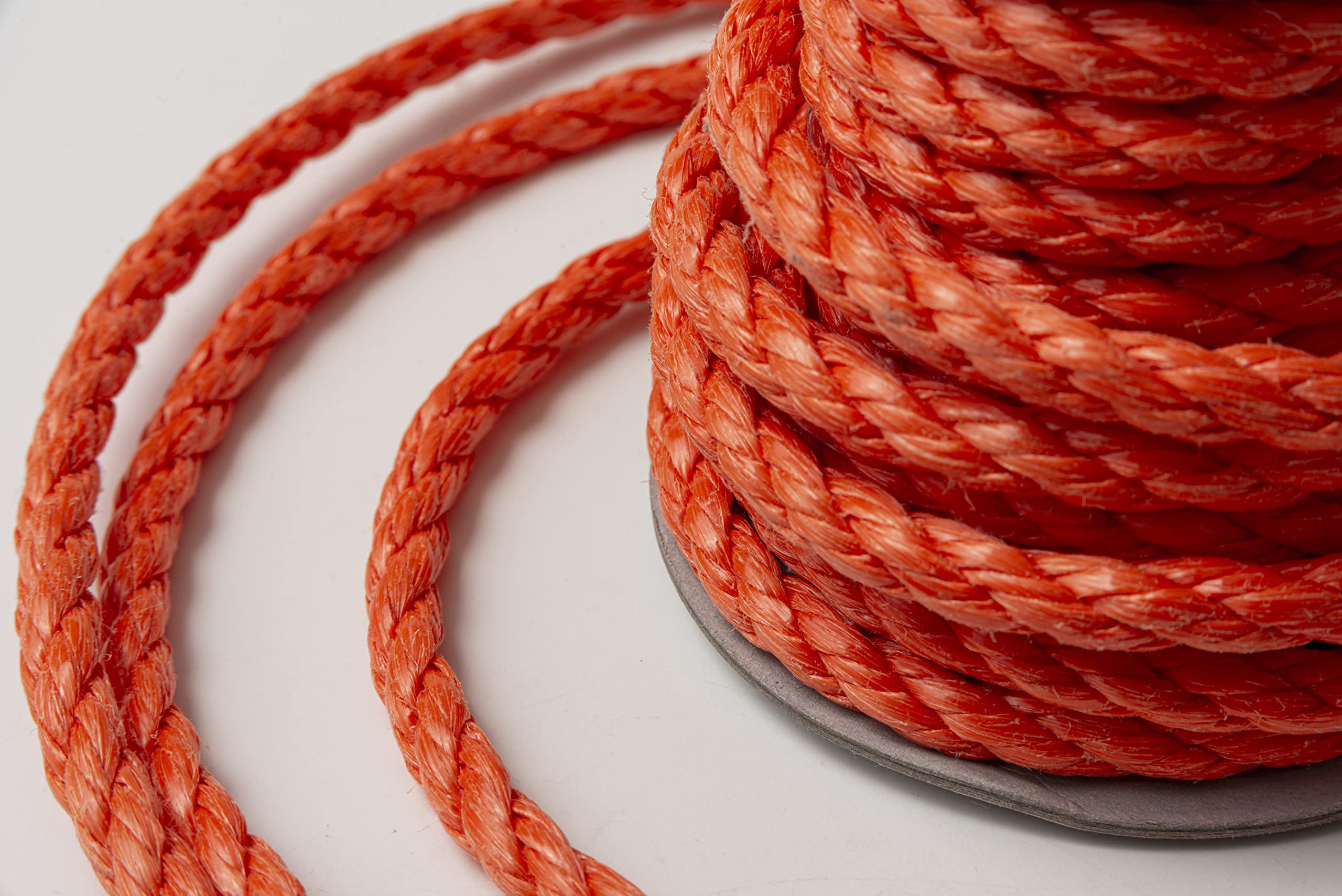 IPEA Treccia Galleggiante Corda Galleggiante per Barca, Nautica, Salvagente – 30 Metri – Made in Italy ­– Cima Galleggiante per Imbarcazioni e Anulari – Spessore 8 mm