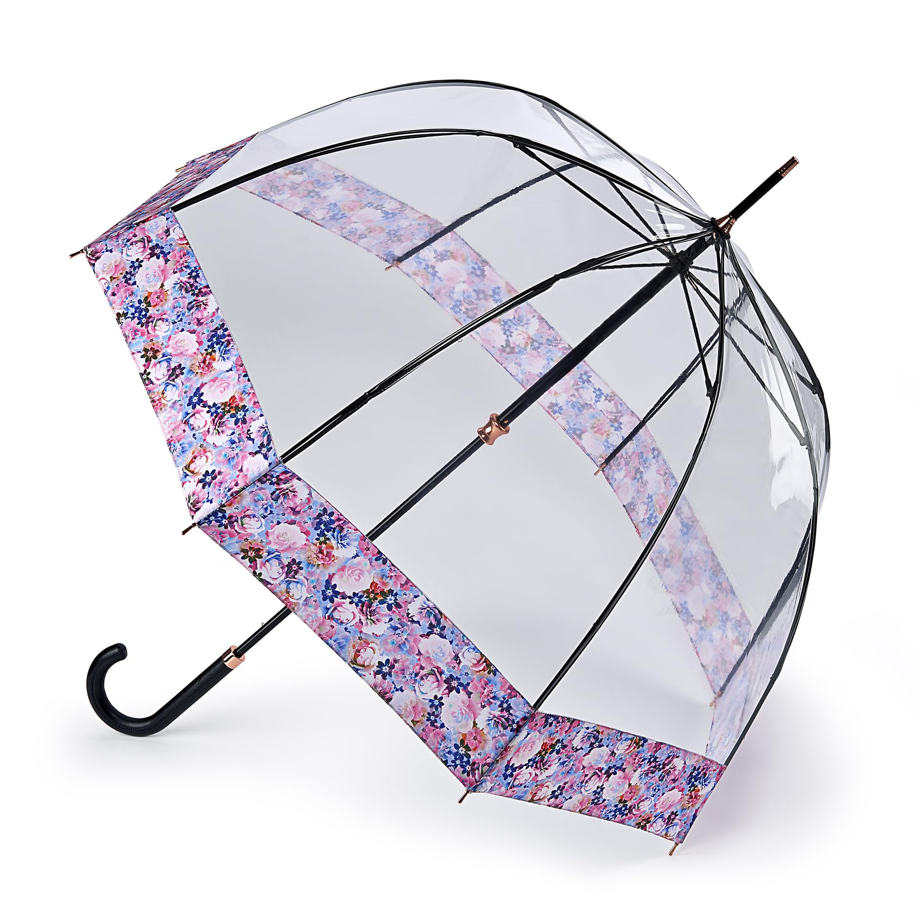 Fulton Birdcage Luxe Umbrella, Digital Blossom Print