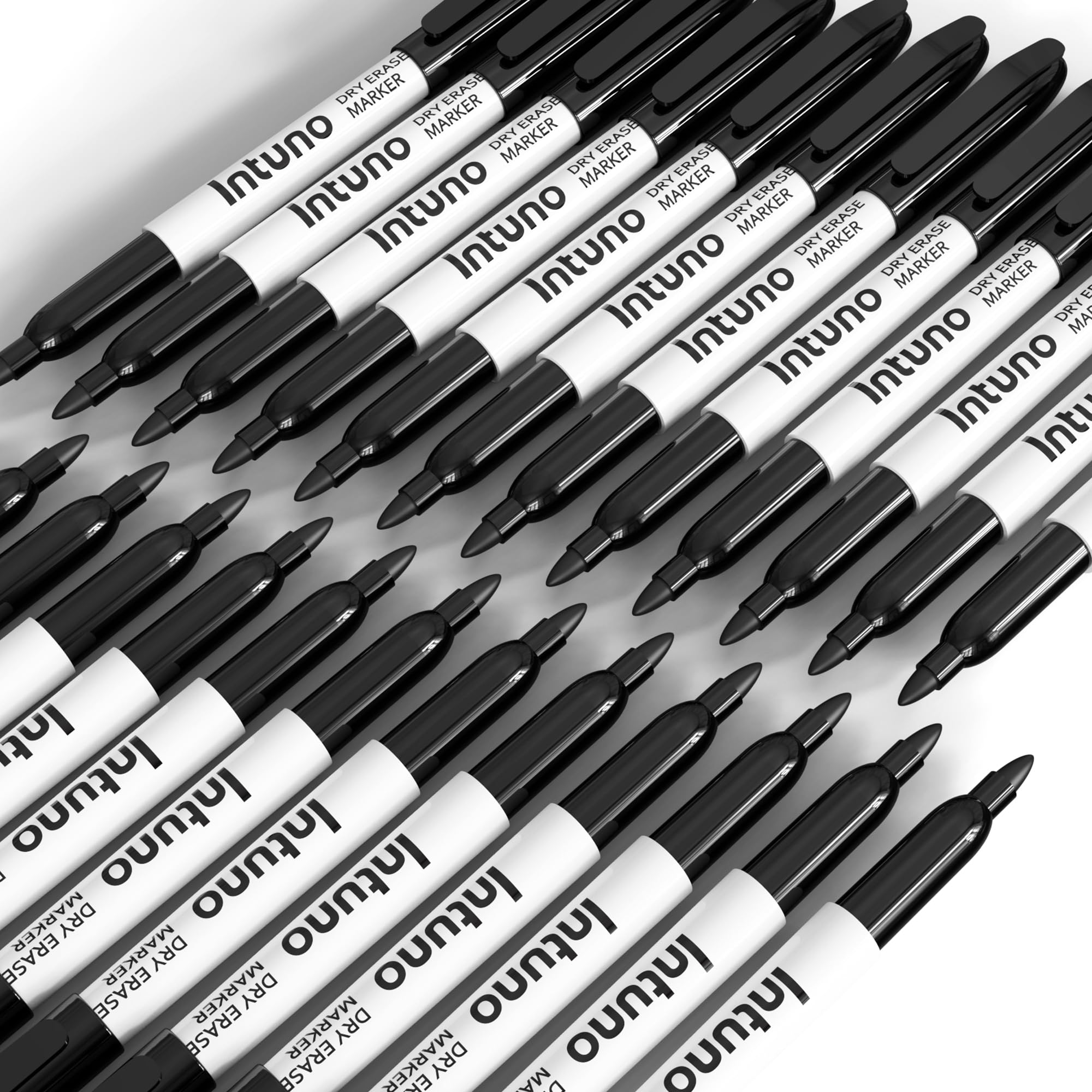 Dry Erase Markers 108 Count Black Fine tip Low-Odor Perfect for Office Teaching Meeting Presentation Classroom Home — view 7