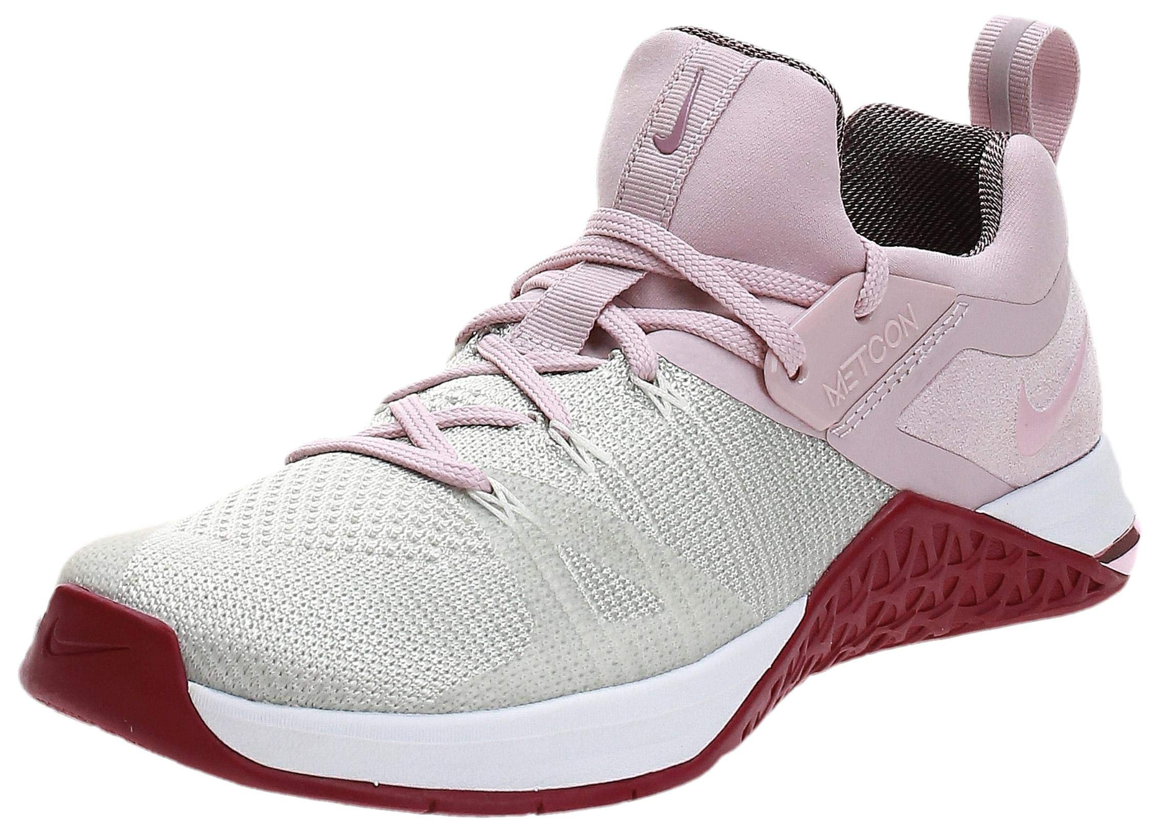 Nike Wmns Nike Metcon Flyknit 3, Women’s Fitness Shoes, Multicoloured  (White Plum Chalk Matte Silver True Berry 150), UK EU)
