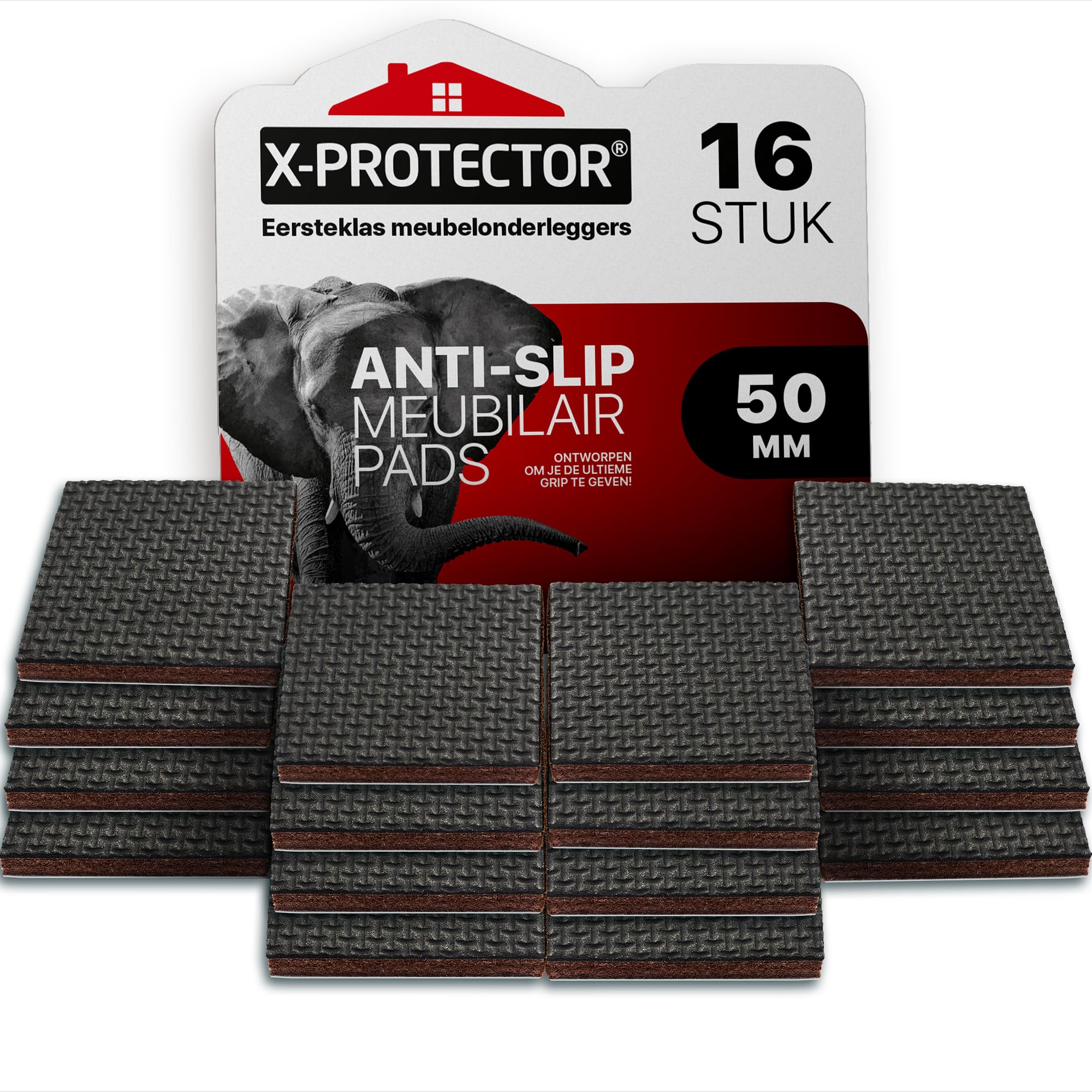 Antislip Meubelpads X-PROTECTOR - Premium 24 stuks 50 mm - Stoelpootbeschermers - Rubber Vloerbeschermers - Stoel Rubber En Antislip Pads - Ideale Vloerbeschermers Om Meubels Op Hun Plaats Te Houden Antislip Meubelpads X-PROTECTOR - Premium 24 stuks 50 mm - Stoelpootbeschermers - Rubber Vloerbeschermers - Stoel Rubber En Antislip Pads - Ideale Vloerbeschermers Om Meubels Op Hun Plaats Te Houden