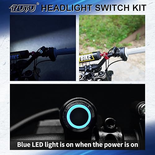 Miniatura 2 de Interruptor de encendido/apagado de faros delanteros para Surron Light Bee, interruptor de luz de manillar resistente al agua para accesorios de