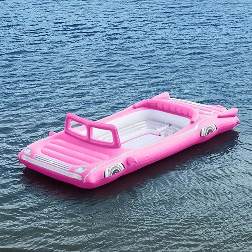 Member's Mark - Crucero inflable convertible, color rosa