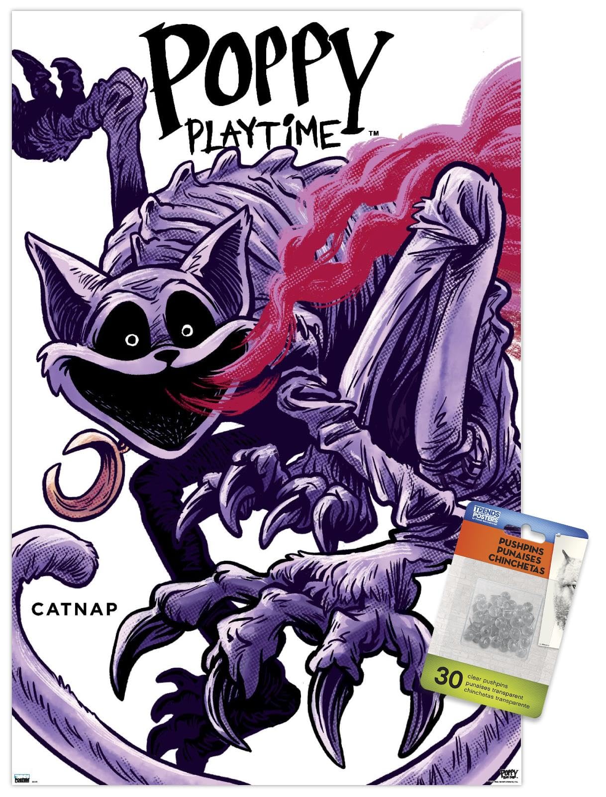 Amazon.com: Trends International Poppy Playtime - CatNap Feature Series