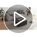 Tbfitlargesquarestorageottomanbenchtuftedupholsteredcoffeetableottomanwithstorageoversizedstorageottomanstoyboxforlivingroombrown  Urban Country Home Decor Tbfit large square storage ottoman bench tufted upholstered coffee table ottoman with storage oversized storage ottomans toy box for living room brown  urban country home decor