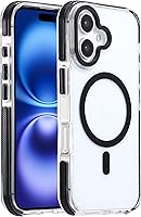 Vista 63 de Funda magnética para iPhone Air con protector de lente de cámara, protección grado militar de 10 pies, compatible con funda MagSafe Slim para iPhone