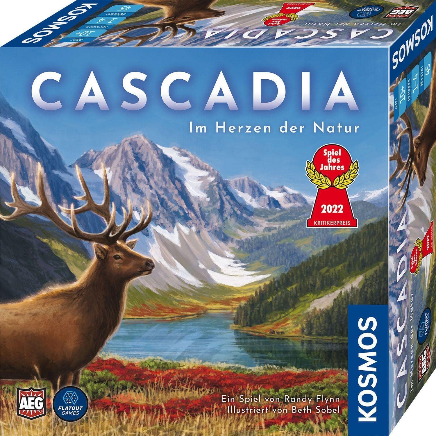 KOSMOS Cascadia In the heart of nature family game family game of the year 2022