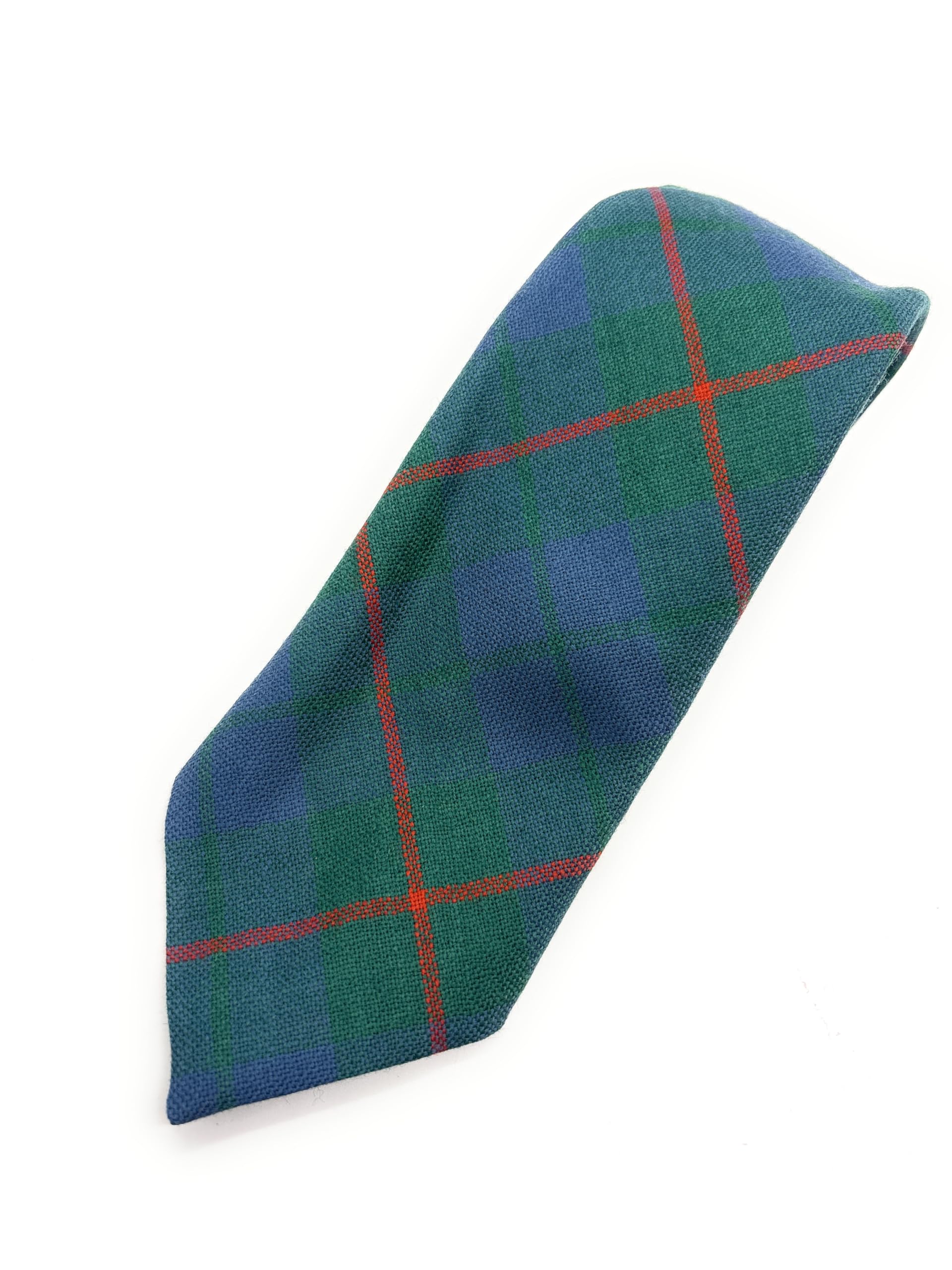 Scottish Essence Barclay Hunting Ancient Pure Wool Scottish Tartan Necktie Available In Various Tartans - Made In Scotland (Barclay Hunting Ancient)