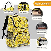 Amazon.com: Sletend Duck Backpack Large Capacity Printing