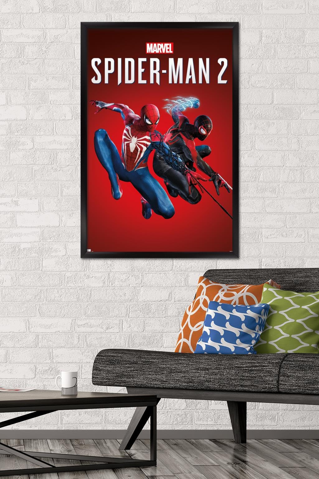 Amazon.com: Marvel's Spider-Man 2 - Key Art Wall Poster, 34L