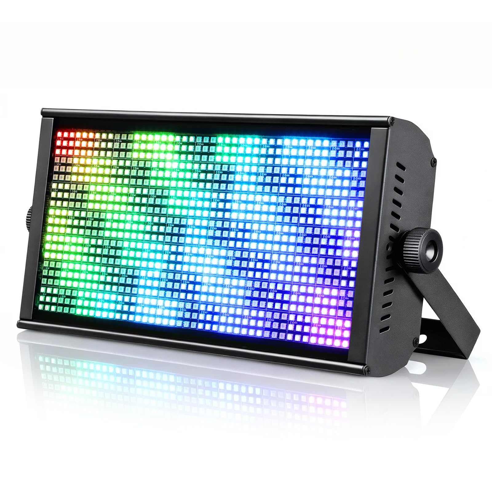 Betopper 150W Stroboscope Led DMX, RGBW 7 * 15 Zones de Contrôle Pixels 1P
