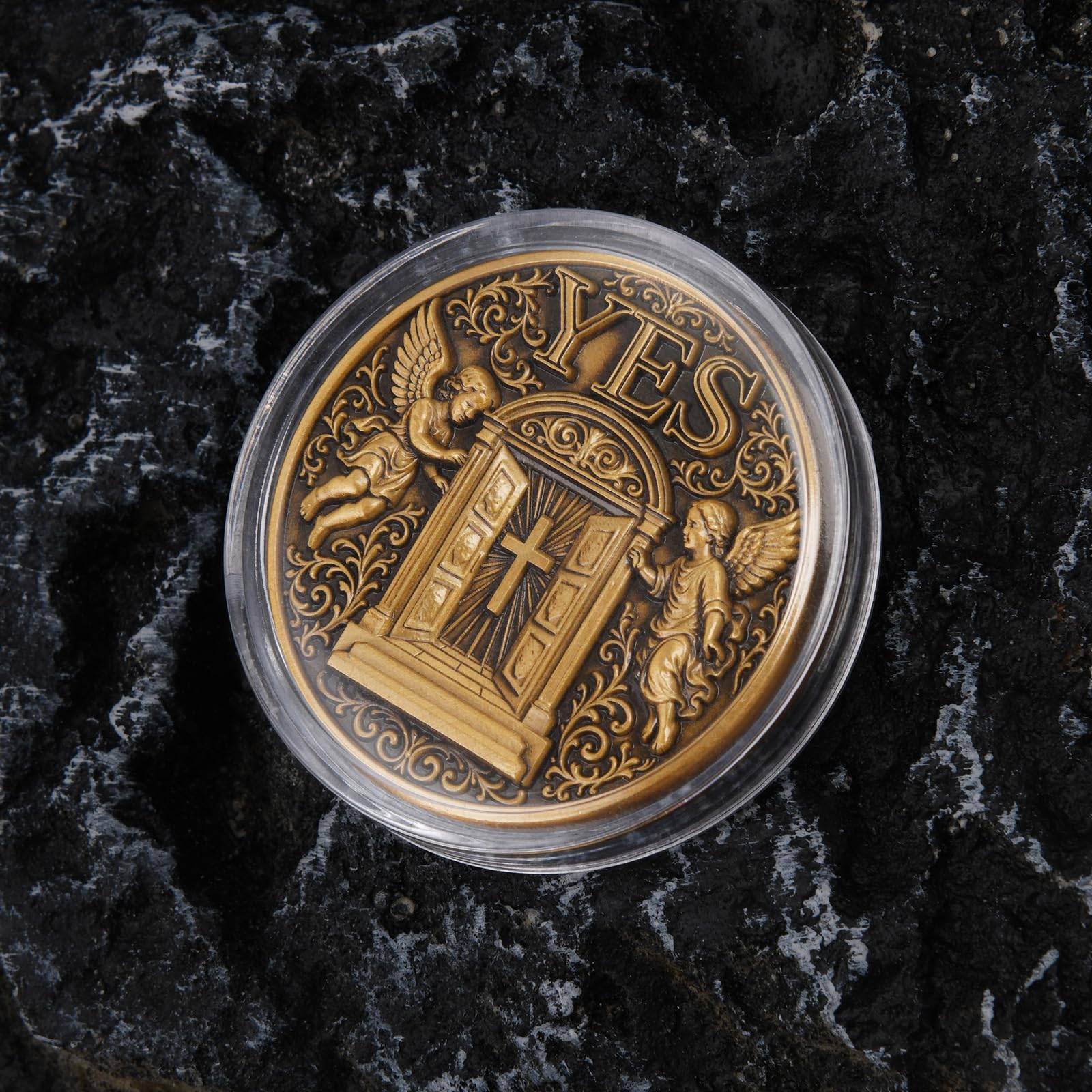 Angels and Demons Decision Maker – Inspire la clarté et la sagesse Oui/Non Filpping Coin