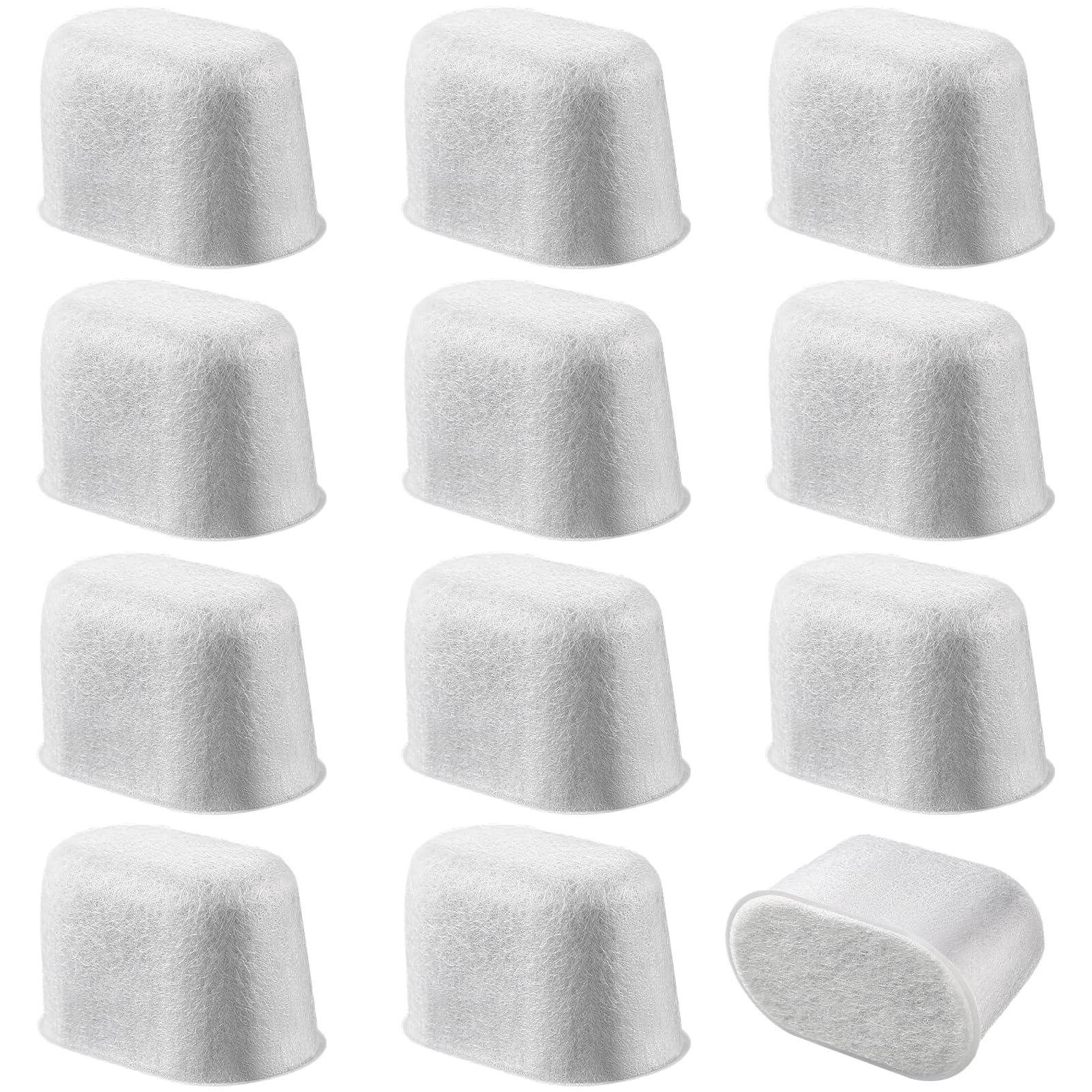 12 Pack Premium Charcoal Water Filters Compatible with Breville BWF100 Machines, Breville Espresso Machine Water Filter Replacement