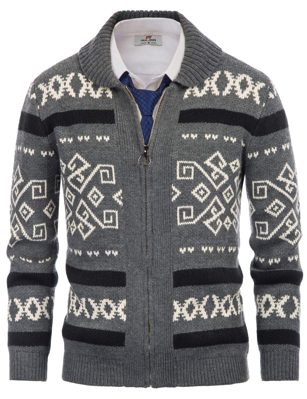 PJ PAUL JONES Curling Sweater Cardigan