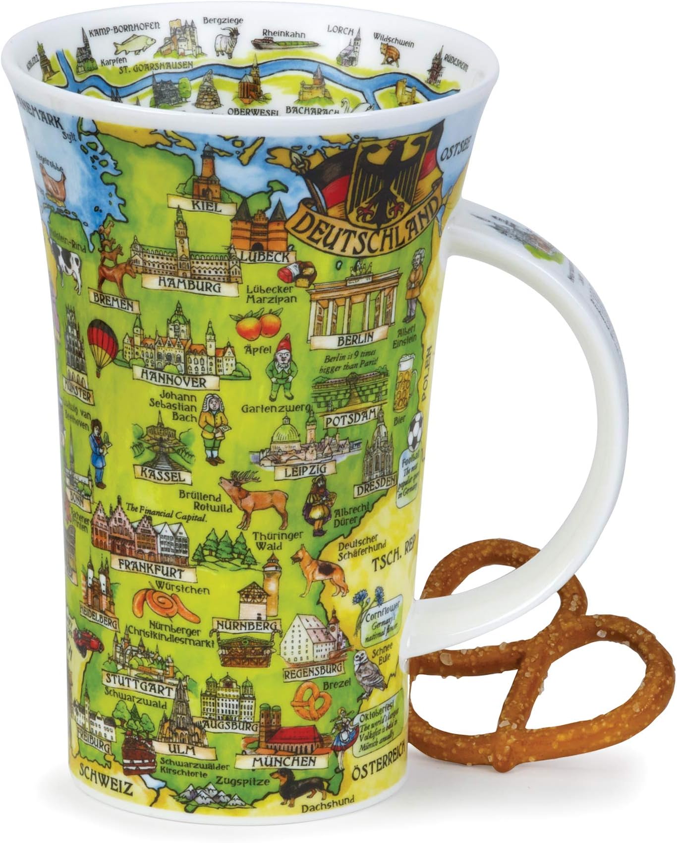 Dunoon Fine Bone China Mug DEUTSCHLAND