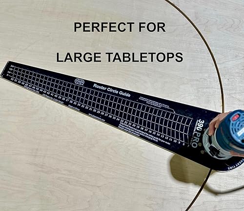 Miniatura 3 de Jasper 300 Industrial Grade LTD ED Plantilla de Enrutador Cortador de Círculos - Plantilla de Círculo de Enrutador Corta Círculos Perfectos de 7 a