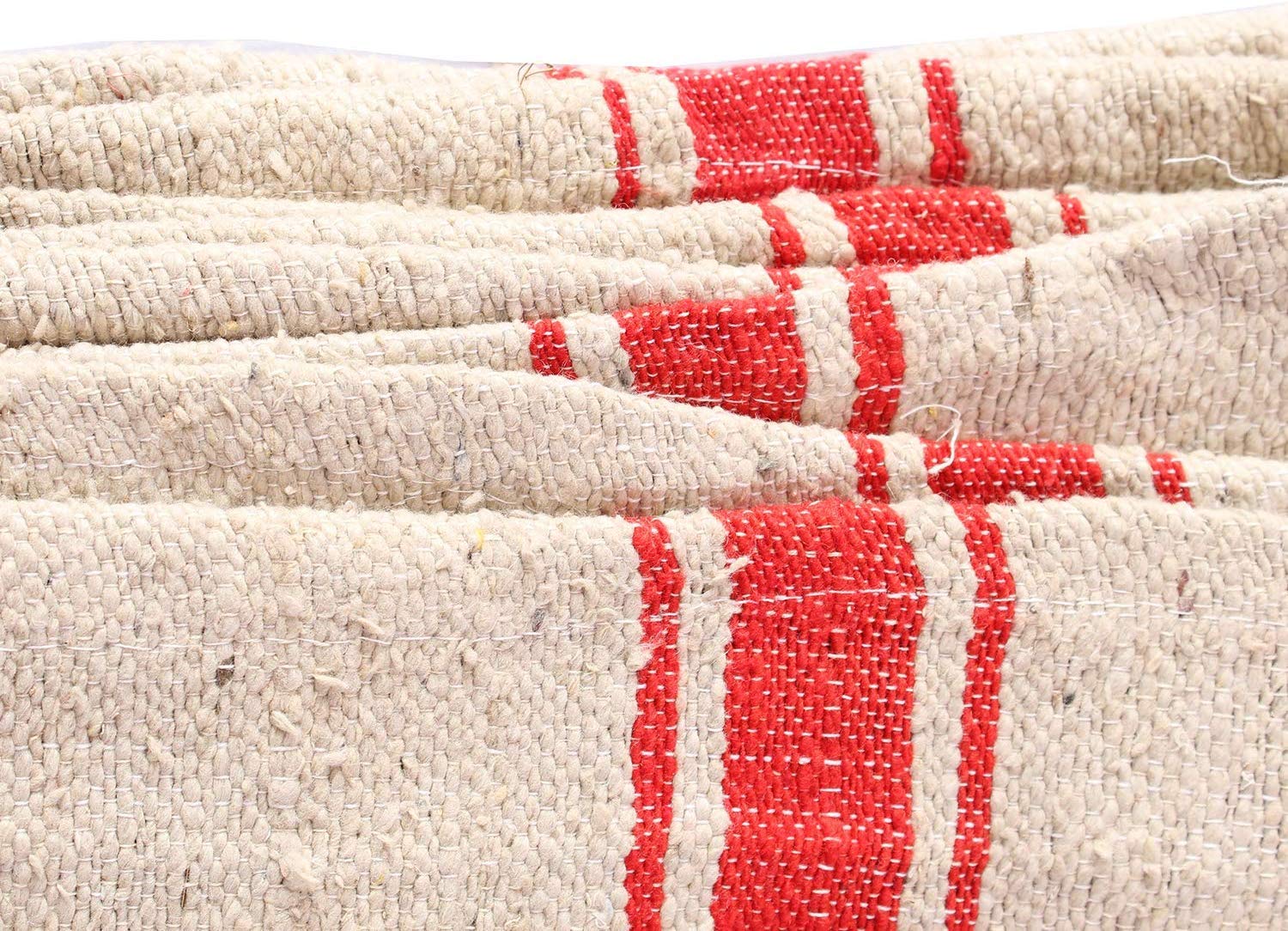 MARC Cleaning Products Cotton Floor Cleaning Duster/Floor Cloth/Floor Mop/Floor Pocha/pocha for Home/Floor poocha (26x26-inch; Off White) - Pack of 18