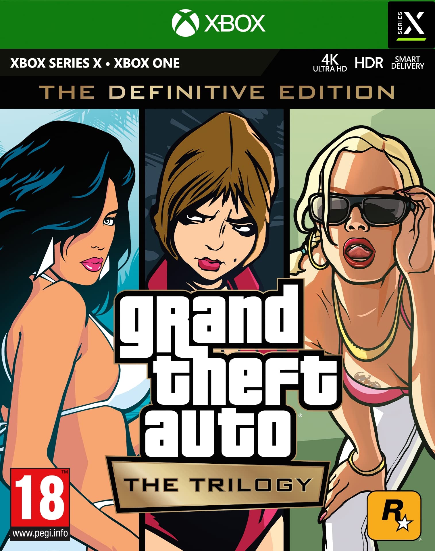 GTA The Trilogy Definitive Edition HD - Xbox SX - Xbox One