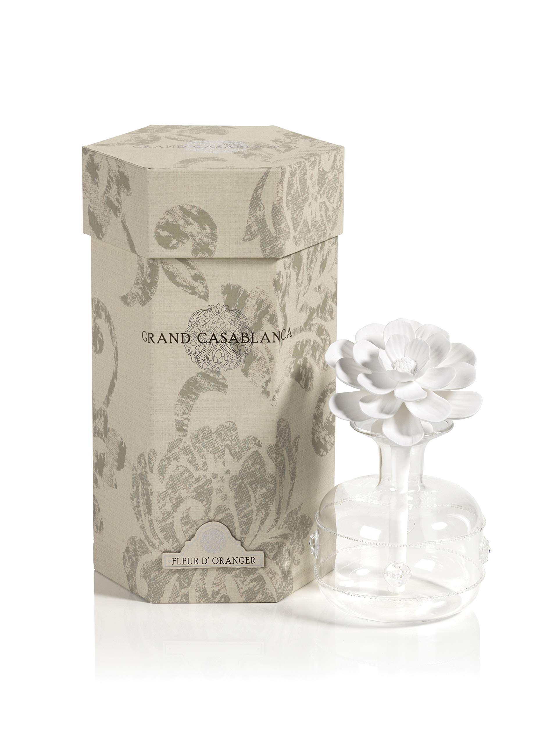 Amazon.com: Zodax Grand Casablanca Porcelain Diffuser Fleur d
