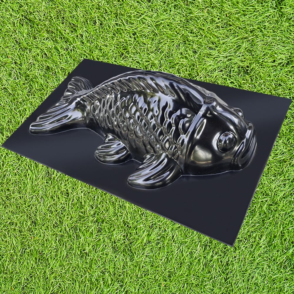 BETONEX 3D Cement Mold Fish Plastic ABS 2mm - Plastic Molds for Concrete - Aquarium Mold - Cement Molds for Concrete Animals Reusable