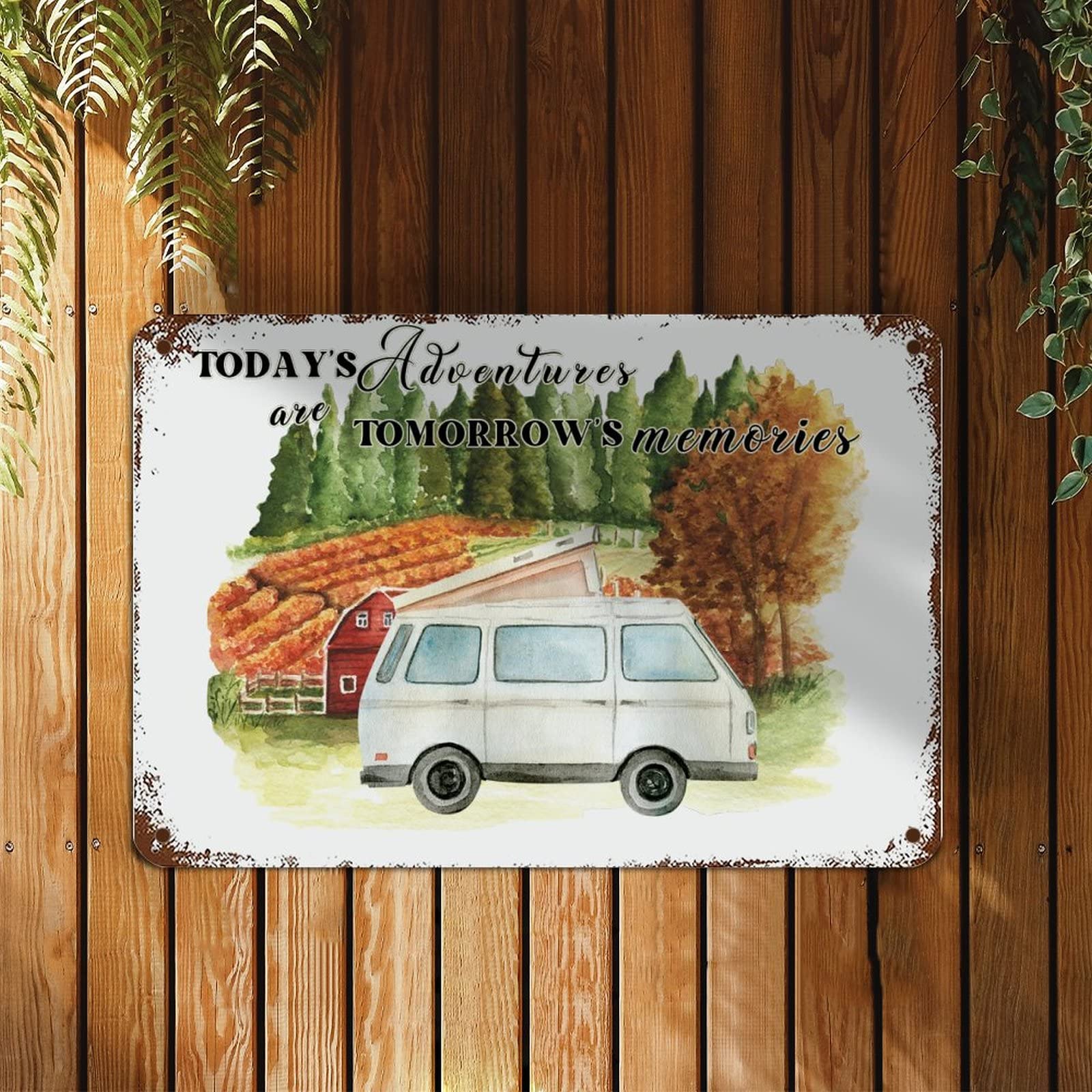 Home is waar je het parkeert, Camper Home Sign, Camper Signs