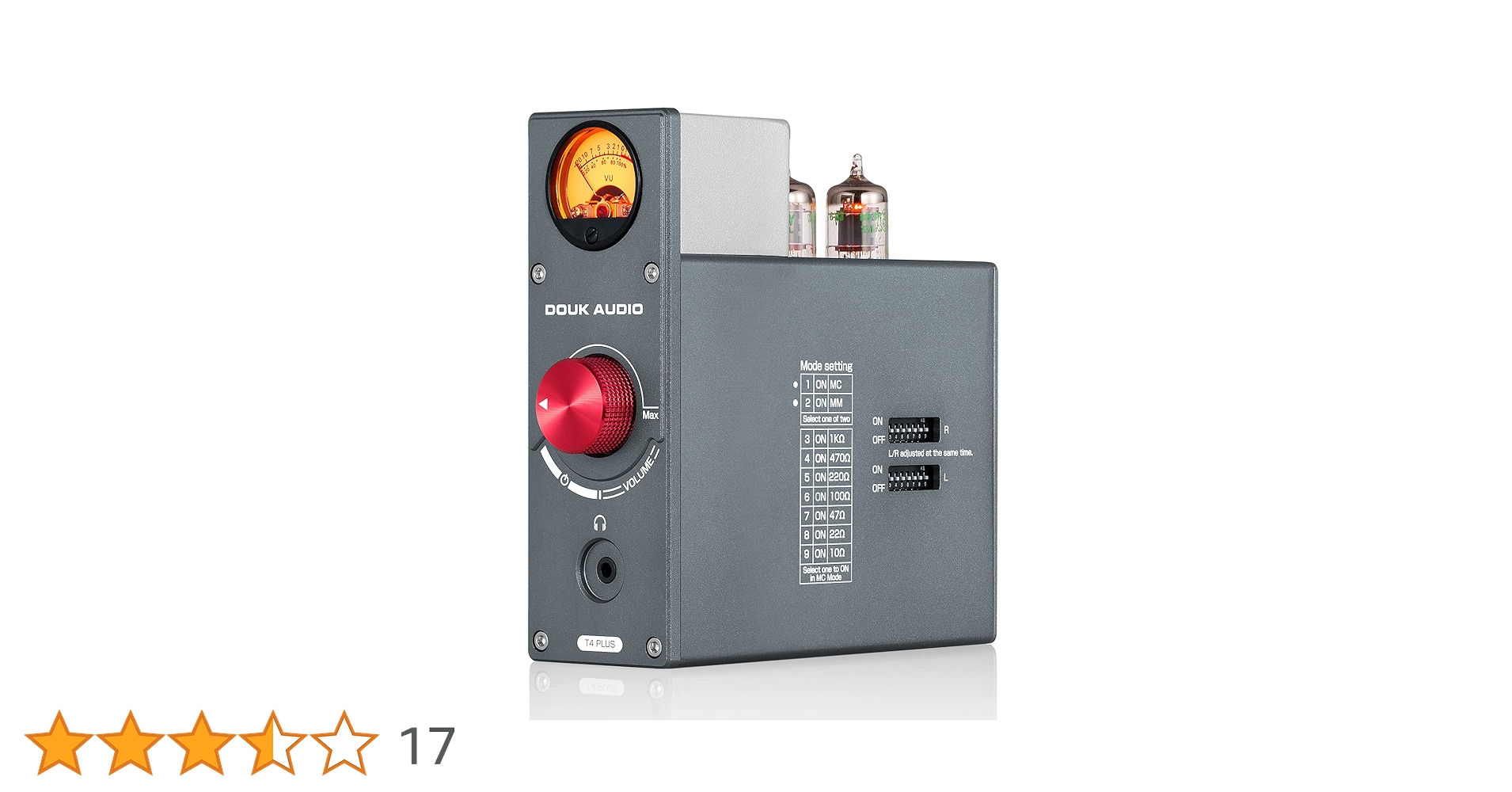 Douk Audio T4 PLUS 真空管 プリ、フォノ、ヘッドフォンアンプ Amazon.com: Douk Audio T4 Plus Vacuum Tube Phono