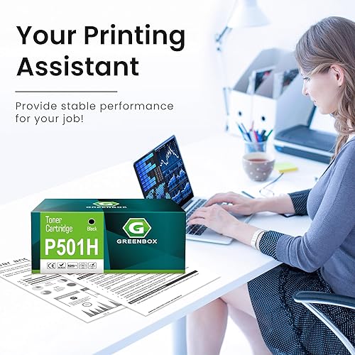 Miniatura 5 de GREENBOX Cartucho de tóner compatible P501H de repuesto para Ricoh 418446 para impresora IM 430FB P501H P501 tipo P 501H, 1 negro, 14,000 páginas