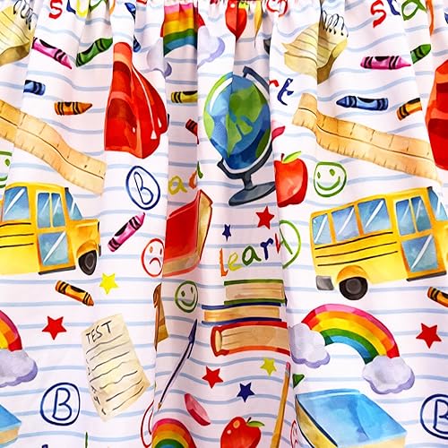 Miniatura 4 de Vestido de lápiz de manzana para niñas pequeñas, vestido casual de manga con volantes, vestido de verano