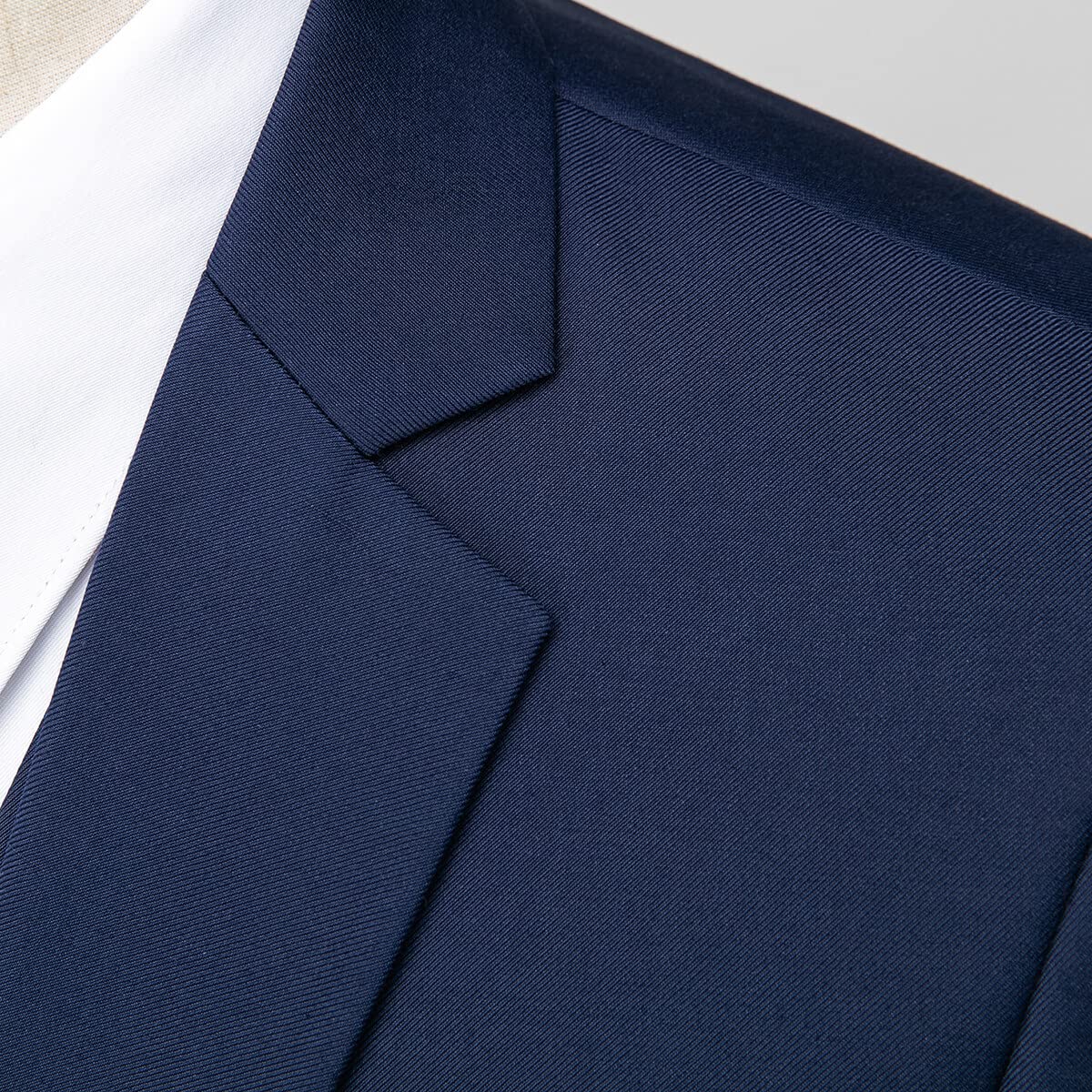Allthemen Herren Anzug 3-teilig Slim Fit Einreihig Zwei Knöpfe Hochzeit Smoking Anzug Blazer Weste Hose