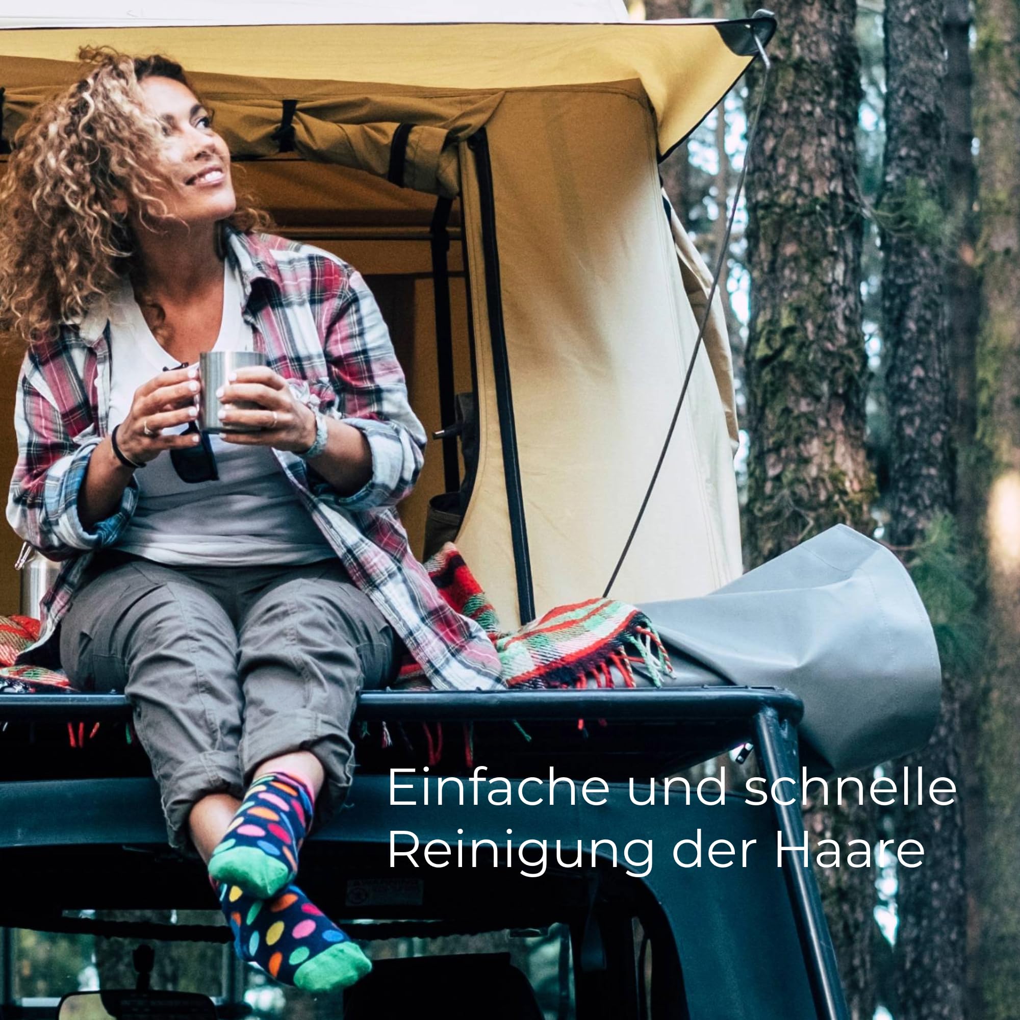 ABENA Shampoo Haube 5er Pack – Waschhaube mit Conditioner ohne Wasser, Haarwäsche für Bettlägerige & Pflege, sanft für empfindliche Kopfhaut