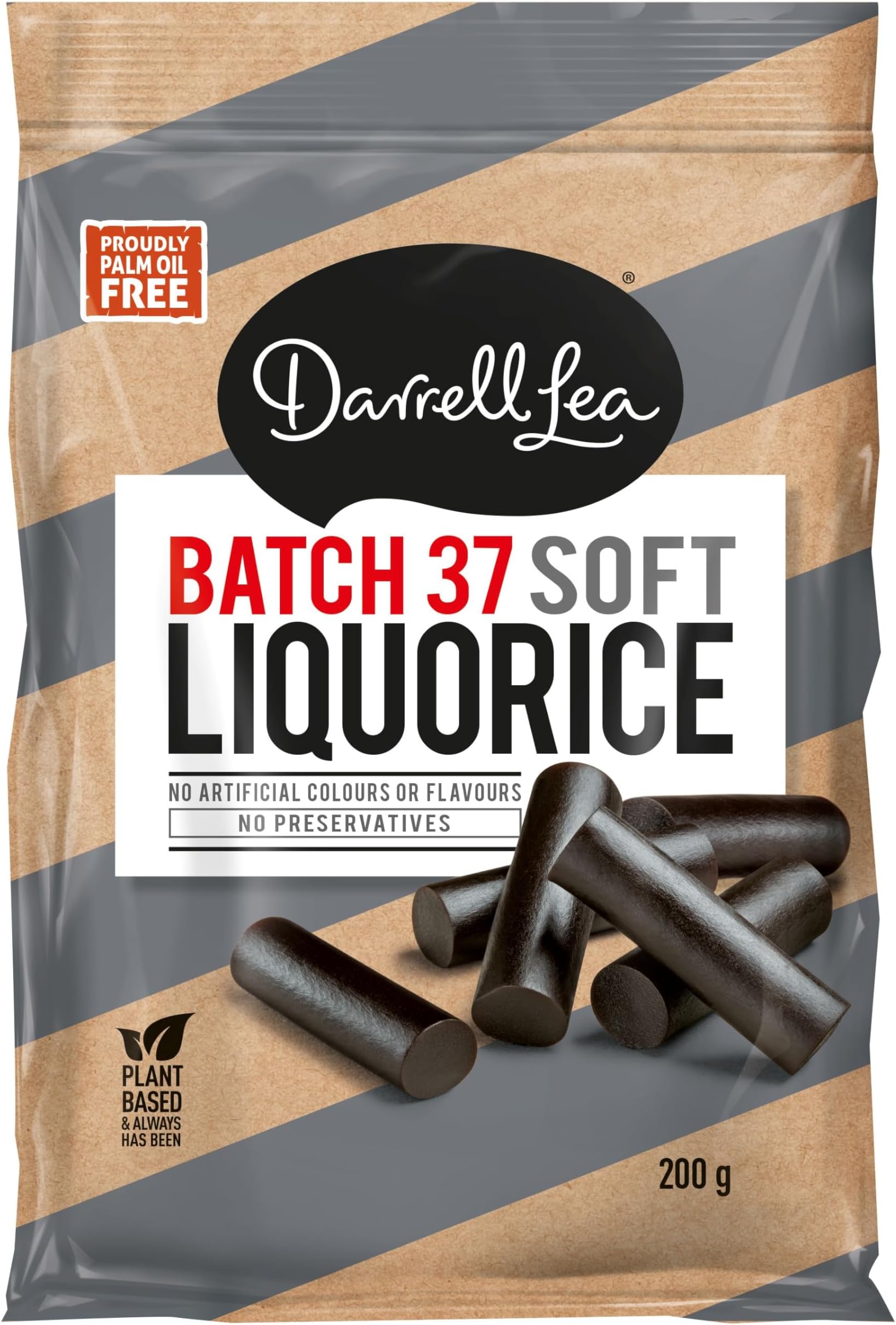Batch 37 Soft Liquorice, 8 x 200g