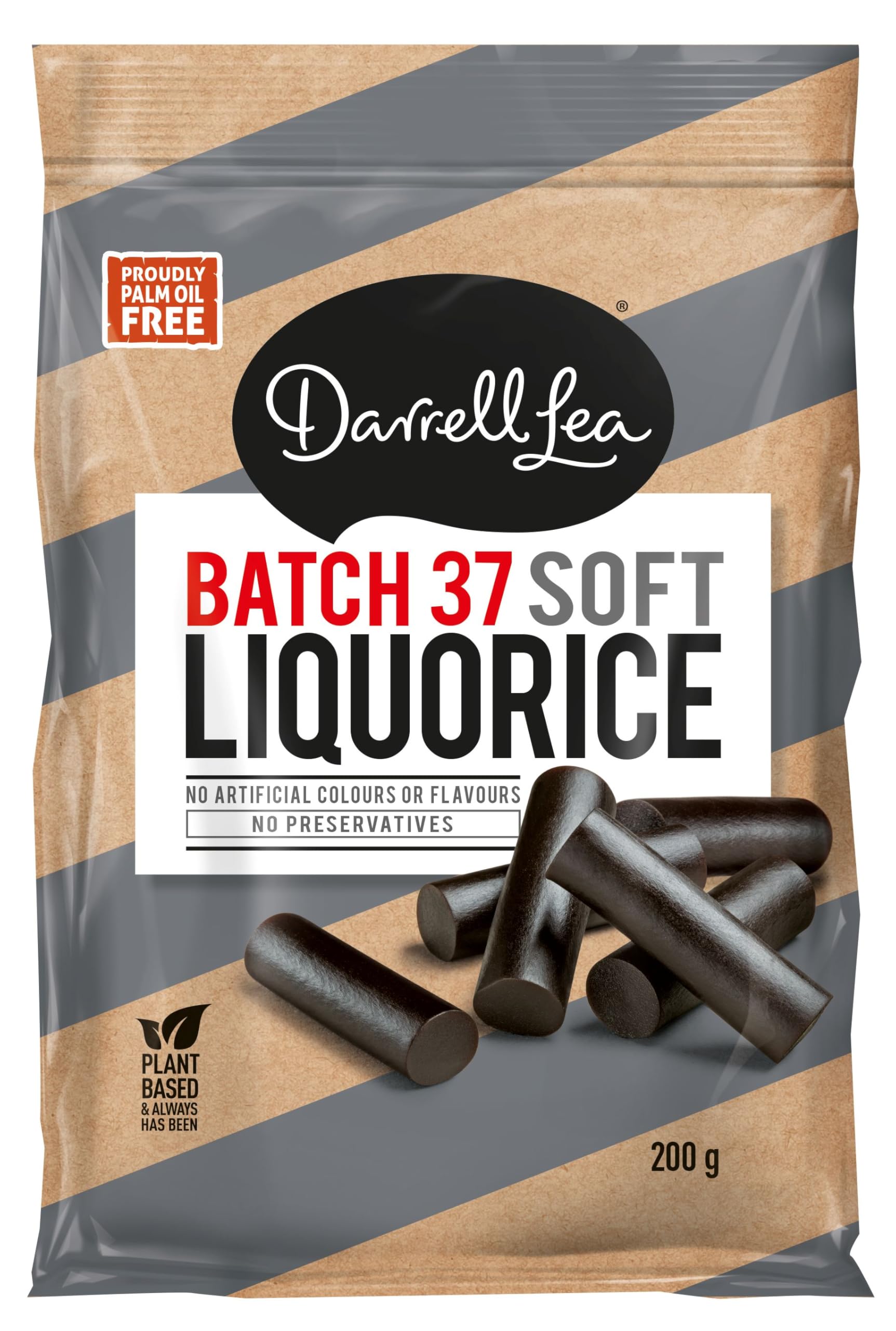 Batch 37 Soft Liquorice, 8 x 200g