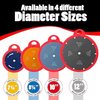 Sili Silicone Circular Saw Blade Storage Sleeve (10 3 Pack)