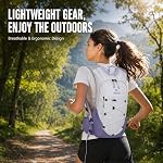 15L Hiking Backpack,Small Hiking backpack for Women | Water Resistant,Breathable,Outdoor Travel,Cycling