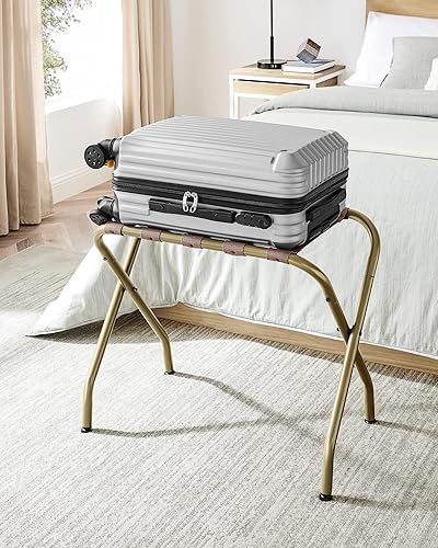 Vista 15 de SONGMICS Portaequipajes plegable de acero, paquete de 4, negro URLR64B-4