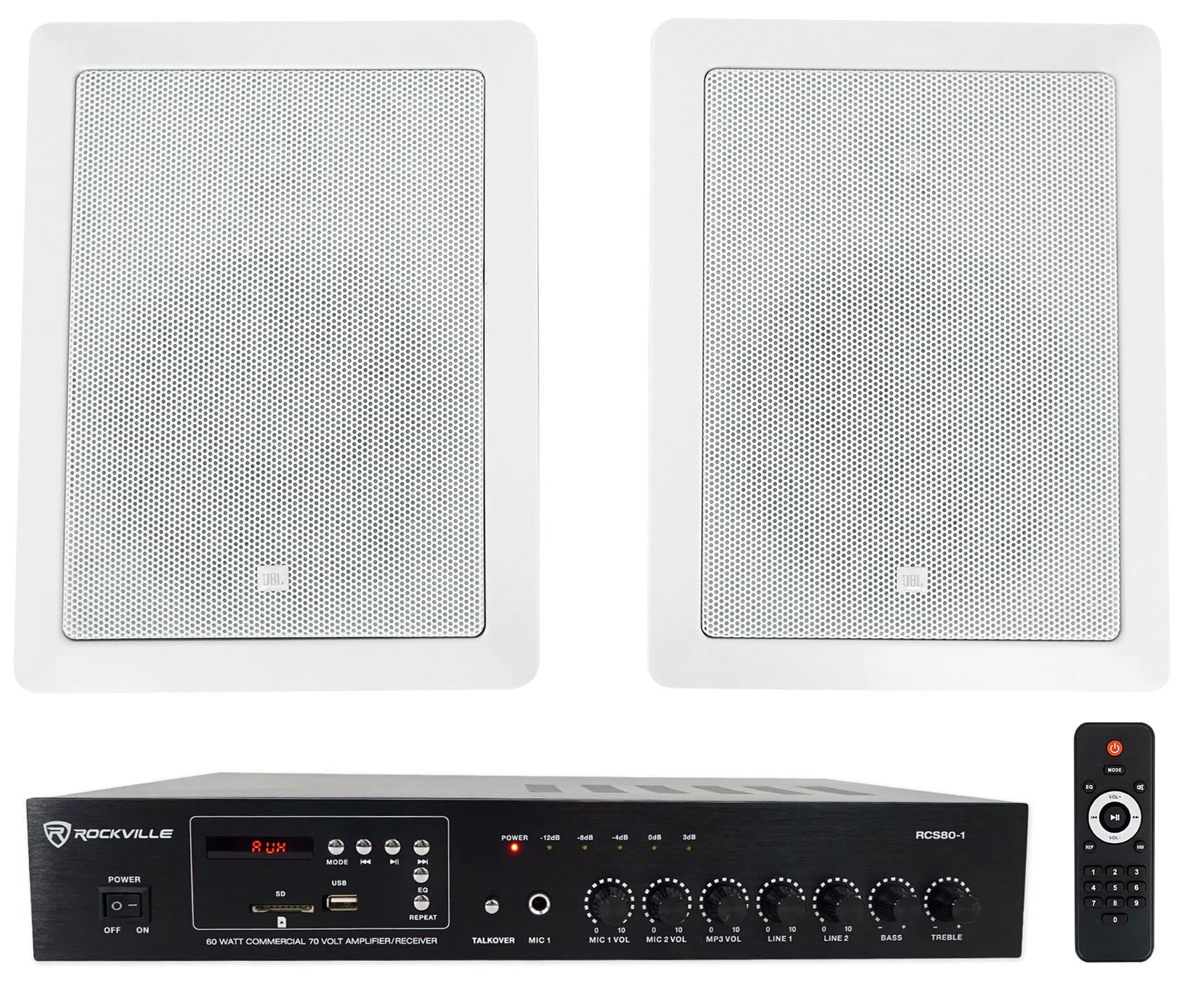 Rockville (2) JBL Control 126 WT 6.5