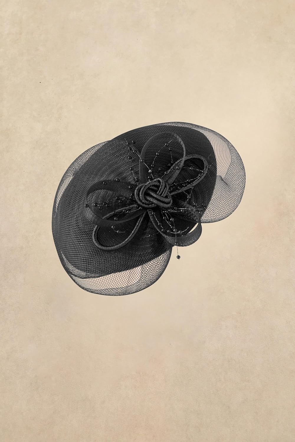 BABEYOND Fascinators Hats for Women - Tea Party Kentucky Fascinator Derby Knot Tulle Pillbox Church Hat for Bridal Wedding - Image 2