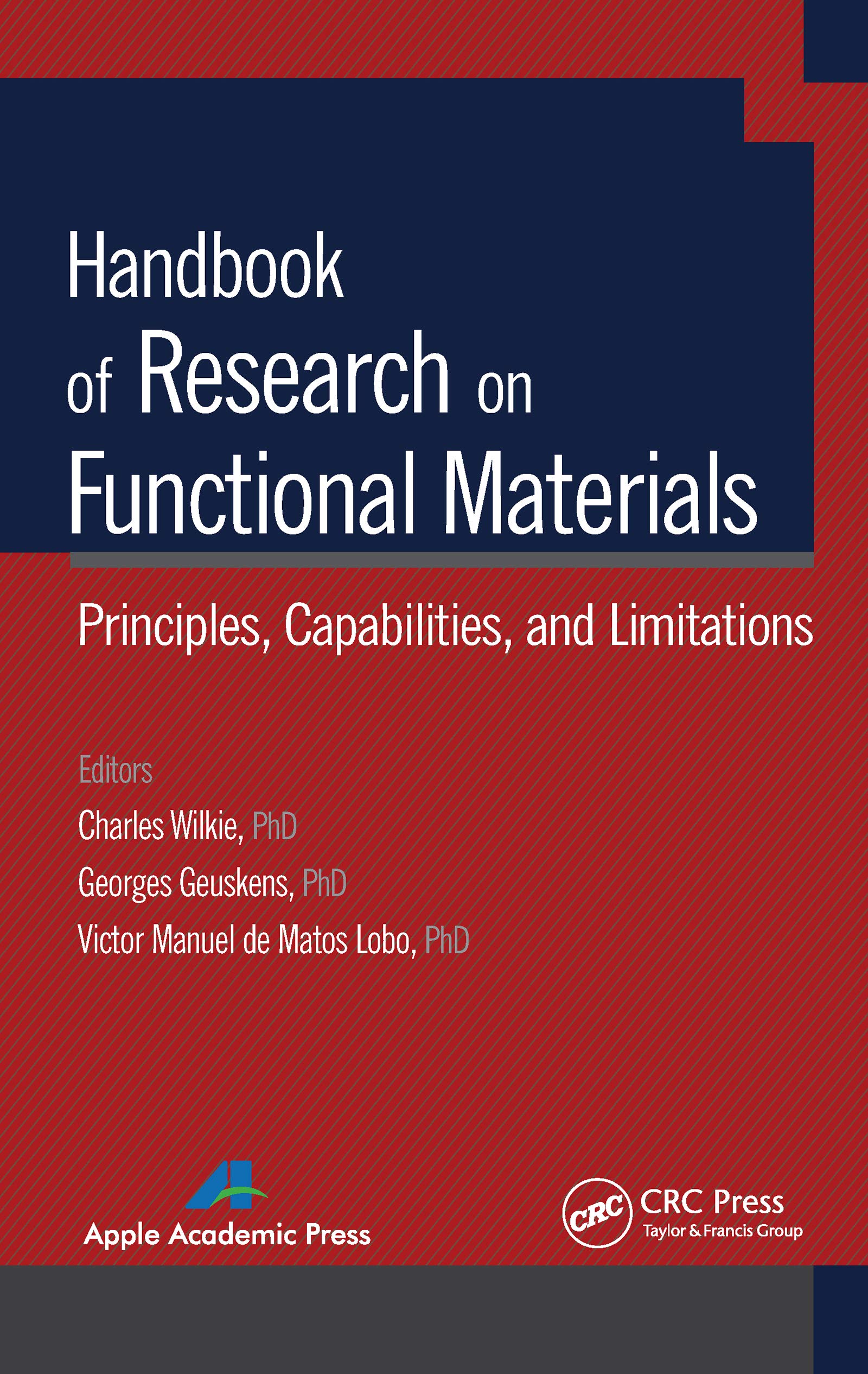 Handbook of Research on Functional Materials: Principles, Capabilities and Limitations