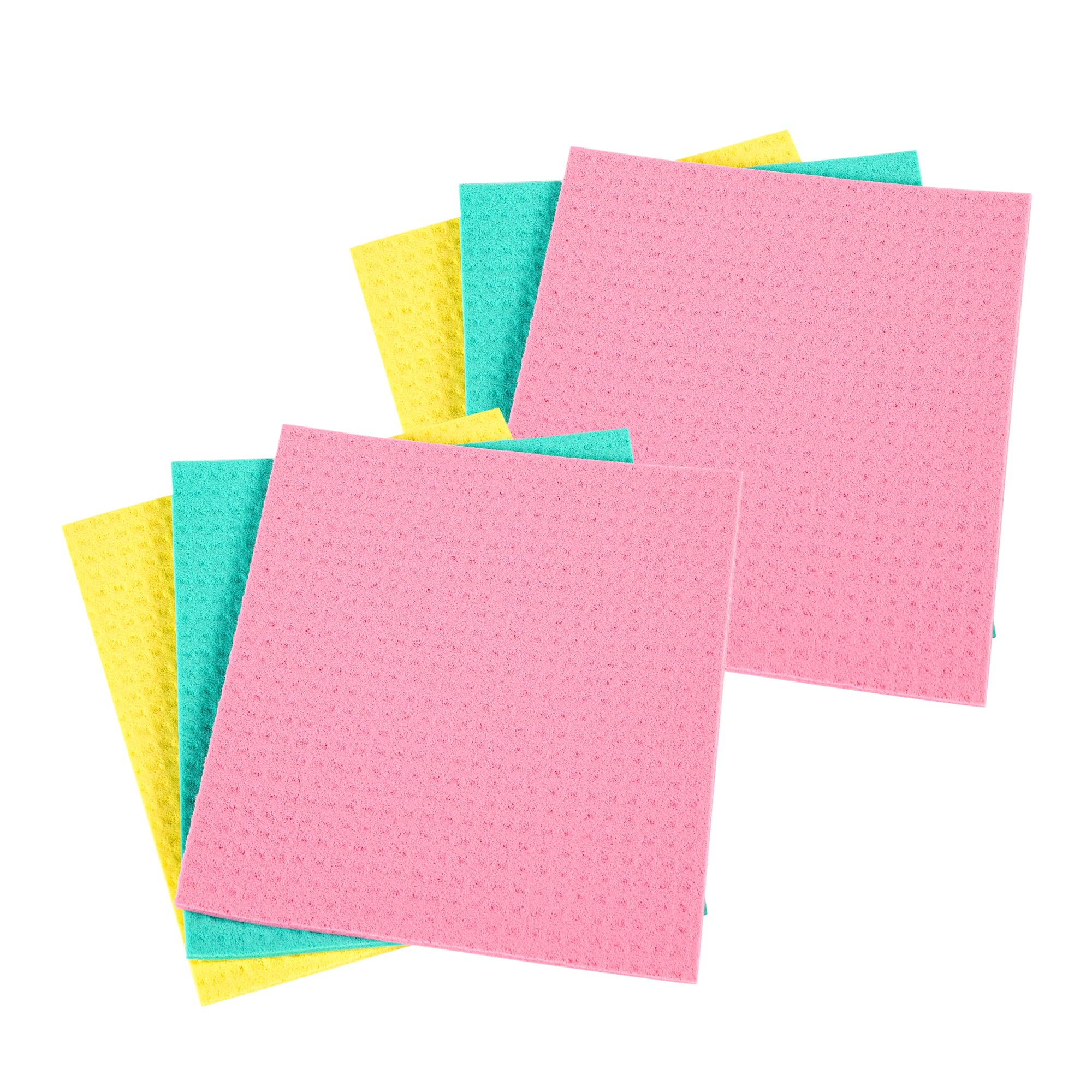 Arda Sponge Wipe Resusable Kitchen Cleaning Sponge- Easy to use & Biodegradable with High Absorbency and Long-Lasting Durability (Pack of 6) (B0D323XLL7) Amazon Price History, Amazon Price Tracker