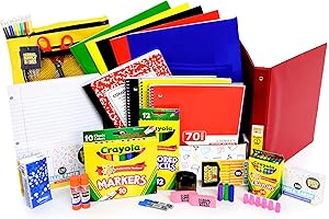 Elementary School Essentials Back to School Supplies Kit