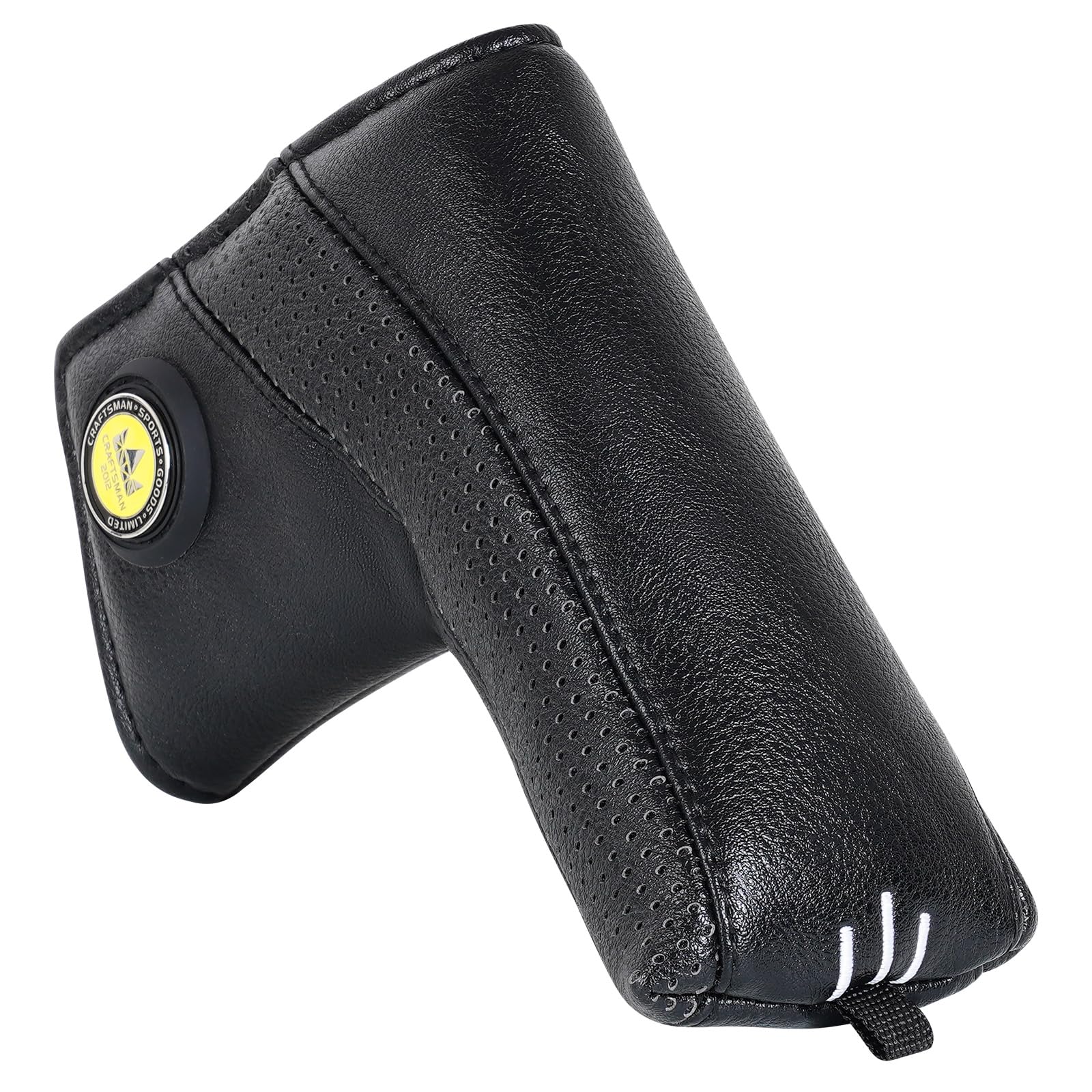 Craftsman GolfClassic Durable Golf Club Head Cover Headcover for Driver Woods Hybrids and Blade Mallet Putter Cover for Scotty Cameron Odyssey Callaway Taylormade Ping Etc.