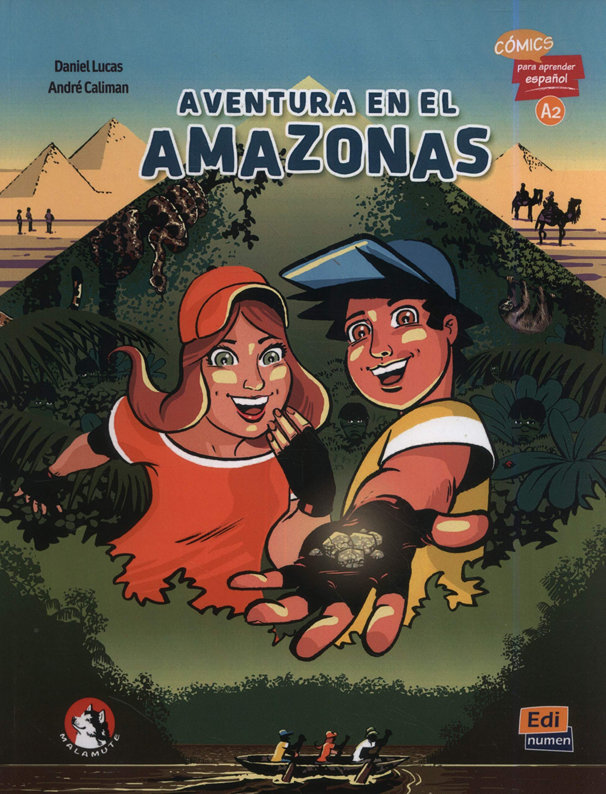 Aventura en el Amazonas (A2): Comics para aprender espanol: 2