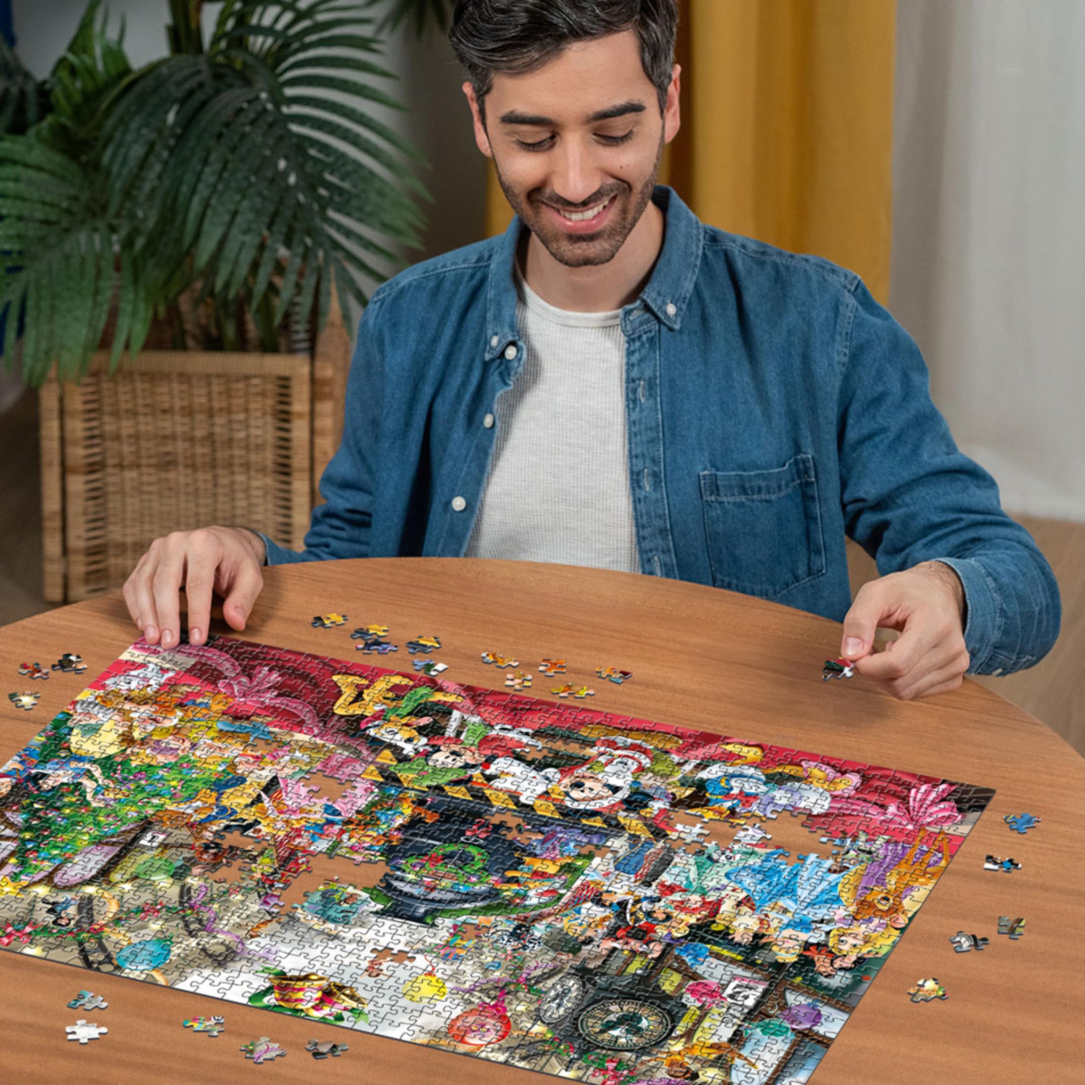 Ravensburger - Puzzle Disney Vintage Movie Post per Adulti e Ragazzi, 1000 Pezzi, Idea Regalo per Lei o Lui, 70x50 cm